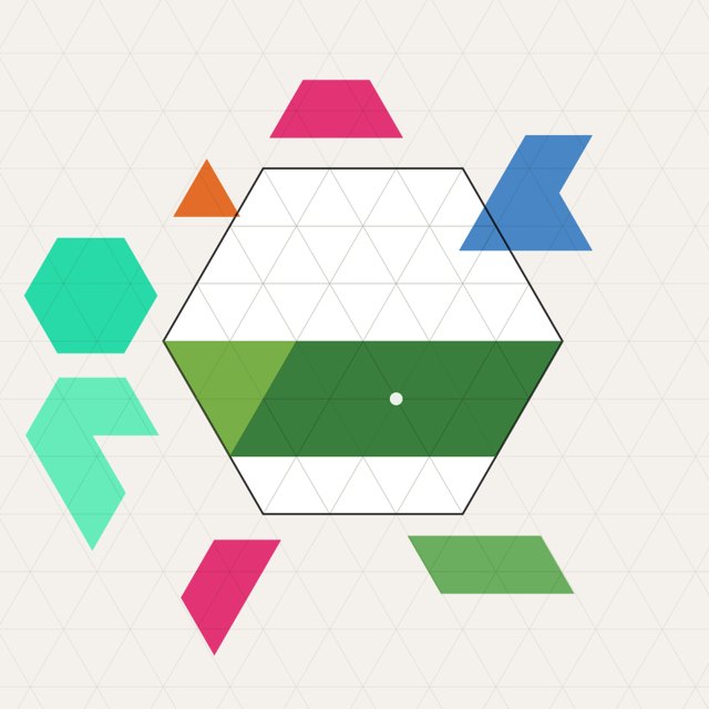 Example Jigsy Triangles puzzle